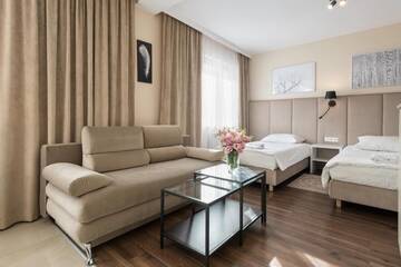 Фото номера Апартаменты-студио Апартаменты Apartamenty w Klaudynie г. Klaudyn 5