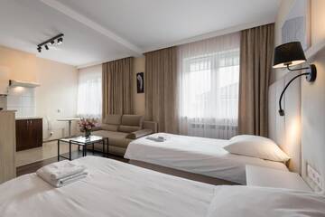 Фото номера Апартаменты-студио Апартаменты Apartamenty w Klaudynie г. Klaudyn 11